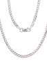 Silver chain Curb 2.5 mm, diamond cut. Photo Nr. 1