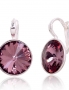 Silver earrings with english lock. Photo Nr. 1