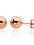 Silver stud earrings. Photo Nr. 1