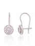 Silver hook earrings. Photo Nr. 1