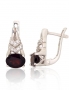 Silver earrings. Photo Nr. 1