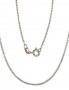 Silver chain Anchor round 1,1 mm. Photo Nr. 1