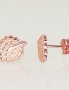 Silver stud earrings. Photo Nr. 1