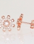 Silver stud earrings. Photo Nr. 1