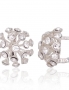 Silver earrings with english lock. Photo Nr. 1