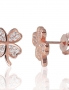 Silver stud earrings. Photo Nr. 1