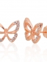 Silver stud earrings. Photo Nr. 1
