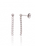 Silver stud earrings. Photo Nr. 1