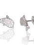 Silver stud earrings. Photo Nr. 1