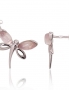 Silver stud earrings. Photo Nr. 1