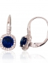 Silver earrings with english lock. Photo Nr. 1