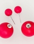 Silver stud earrings. Photo Nr. 2