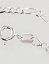 Silver chain Figaro 2,2 mm, diamond cut. Photo Nr. 2
