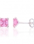 Silver stud earrings. Photo Nr. 1