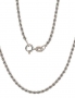 Silver chain Rope 2 mm. Photo Nr. 1