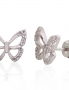 Silver stud earrings. Photo Nr. 1