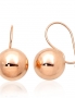 Gold hook earrings. Photo Nr. 1