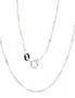 Silver chain Singapore 1,5 mm, diamond cut. Photo Nr. 1