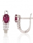 Silver earrings. Photo Nr. 1