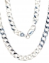 Silver chain Curb 5,9 mm, diamond cut. Photo Nr. 1