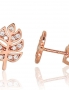 Gold classic studs earrings. Photo Nr. 1