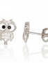 Silver stud earrings. Photo Nr. 1