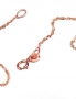 Gold chain Singapore 1 mm, diamond cut. Photo Nr. 2