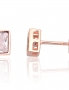 Silver stud earrings. Photo Nr. 1