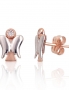 Gold classic studs earrings. Photo Nr. 1