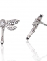 Silver stud earrings. Photo Nr. 1