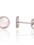 Silver stud earrings. Photo Nr. 1