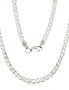 Silver chain Mona Liza 3.1 mm, diamond cut. Photo Nr. 1