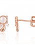 Silver stud earrings. Photo Nr. 1
