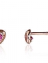 Gold screw studs earrings. Photo Nr. 1