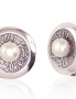 Silver earrings with english lock. Photo Nr. 1