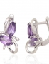Silver earrings. Photo Nr. 1