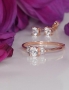 Zelta auskari-puseti. Attēls Nr. 2