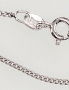 Silver chain Curb 1.5 mm, diamond cut. Photo Nr. 2