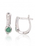 Silver earrings. Photo Nr. 1