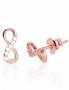 Silver stud earrings. Photo Nr. 1