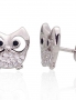 Silver stud earrings. Photo Nr. 1
