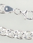 Silver chain Mona Liza 6 mm, diamond cut. Photo Nr. 2