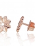 Gold classic studs earrings. Photo Nr. 1