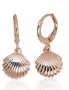 Silver earrings with english lock. Photo Nr. 1