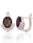 Silver earrings. Photo Nr. 1