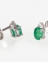 Gold classic studs earrings. Photo Nr. 2