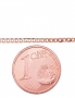 Gold chain Curb 1.2 mm, diamond cut. Photo Nr. 3