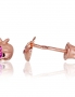 Gold screw studs earrings. Photo Nr. 1