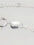 Silver chain Figaro 2 mm, diamond cut. Photo Nr. 2