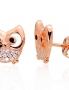 Silver stud earrings. Photo Nr. 1